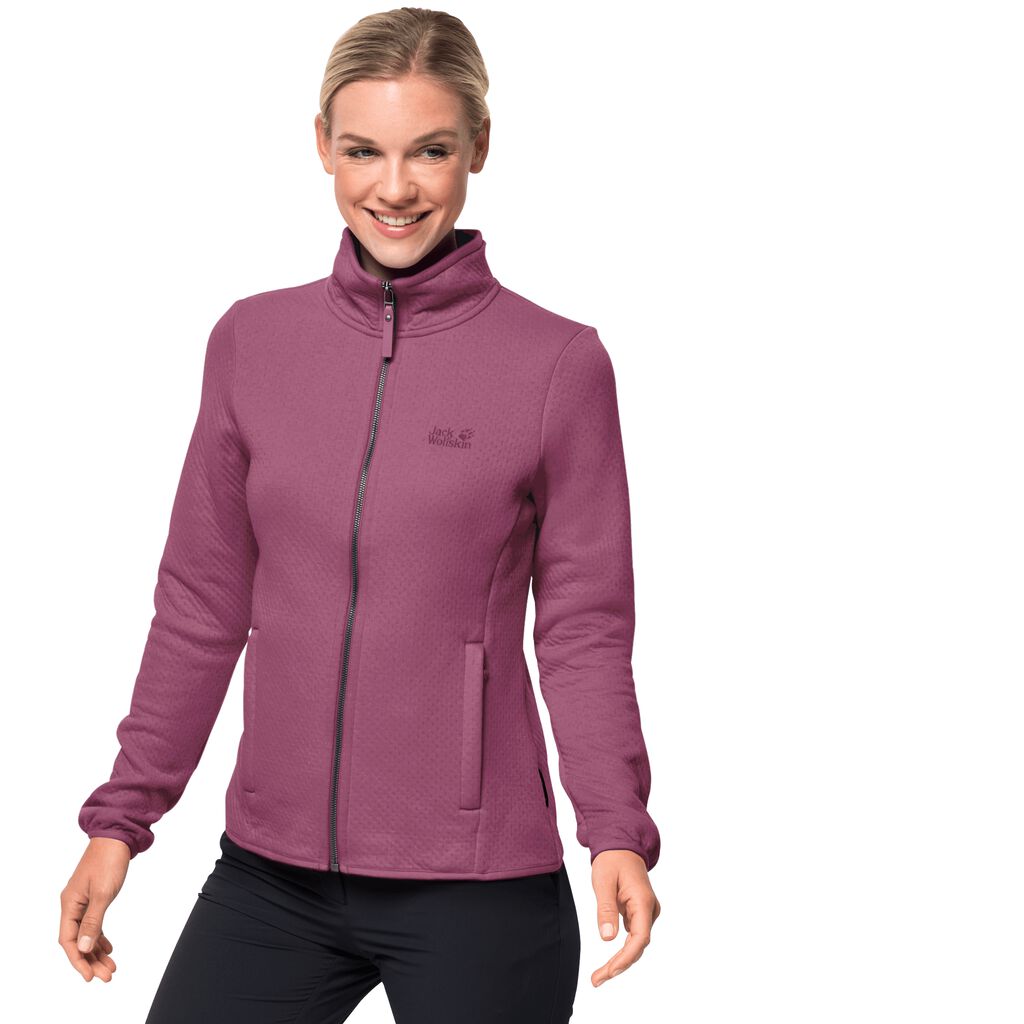 Jack Wolfskin NATORI Női Fleece Kabát Lila - MYQDAE-576